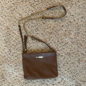 stella & dot crossbody leather purse